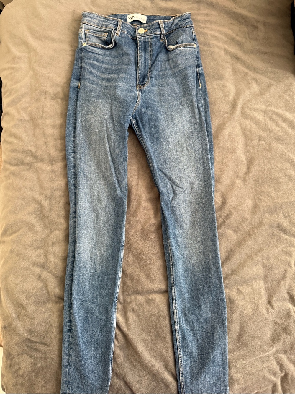 Zara Blue Skinny Jeans - Women's Skinny Jeans